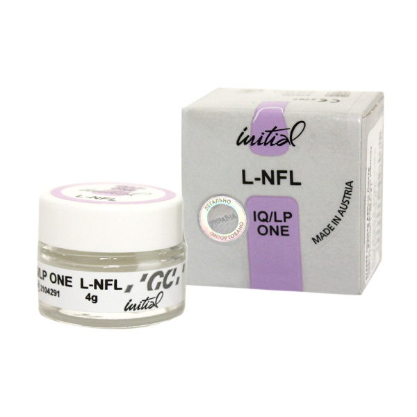 INITIAL IQ LP ONE Lustre Paste, Neutral Fluo 4 г - фотография . Купить с доставкой в интернет магазине Dlx.ua.