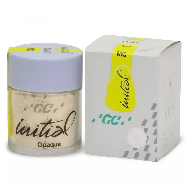 GC INITIAL MC Powder Opaque 20 г — Матеріали зуботехнічні — photo 2