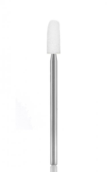 Камень карборундовый белый цилиндр закругленный B8 - фотография. Купить с доставкой в интернет магазине DLX 