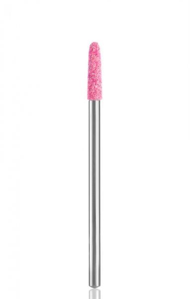 Камень карборундовый розовый цилиндр узкий закругленный C1 - фотография. Купить с доставкой в интернет магазине DLX 