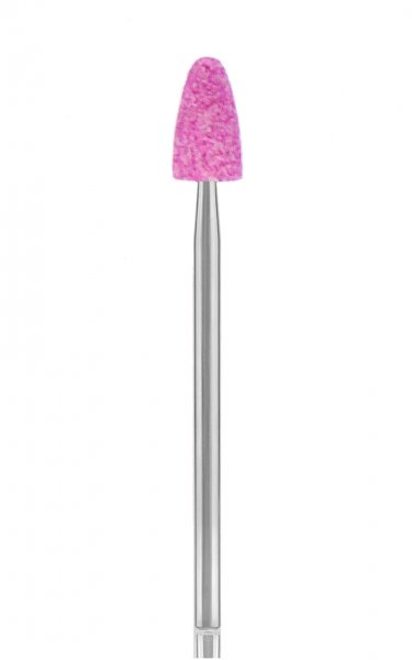 Камень карборундовый розовый конус малый A10 - фотография. Купить с доставкой в интернет магазине DLX 