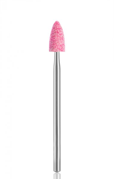 Камень карборундовый розовый конус закругленный C5 - фотография. Купить с доставкой в интернет магазине DLX 