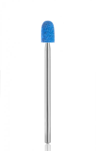 Камень карборундовый синий цилиндр закругленный C6 - фотография. Купить с доставкой в интернет магазине DLX 