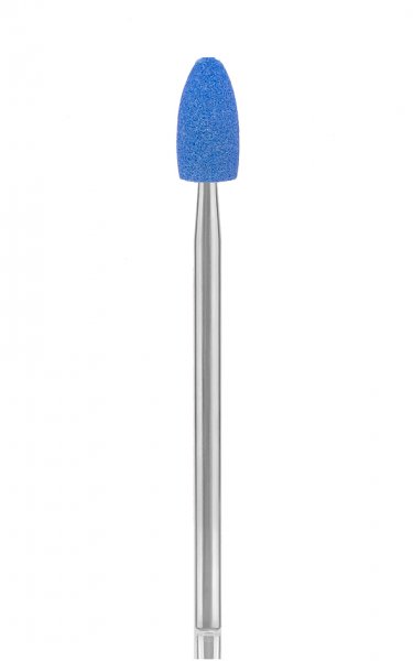 Камень карборундовый синий конус малый A10 - фотография. Купить с доставкой в интернет магазине DLX 