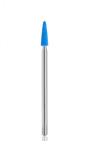 Камень карборундовый синий конус закругленный C3 - фотография. Купить с доставкой в интернет магазине DLX 