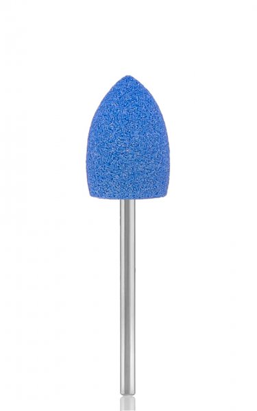 Камень карборундовый синий широкий конус A1 - фотография. Купить с доставкой в интернет магазине DLX 
