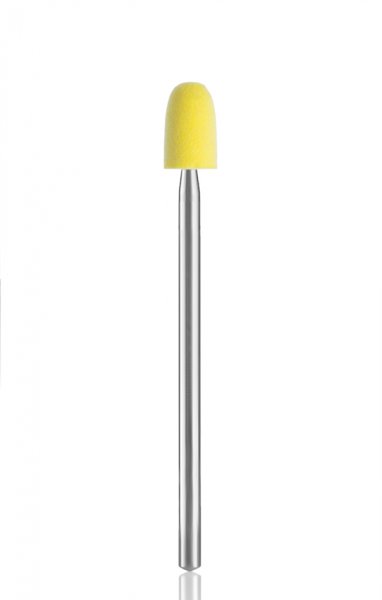 Камень карборундовый желтый цилиндр закругленный C6 - фотография. Купить с доставкой в интернет магазине DLX 