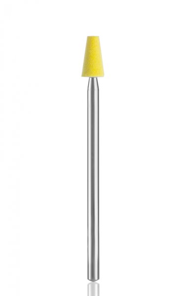 Камень карборундовый желтый конус усеченный A12 - фотография. Купить с доставкой в интернет магазине DLX 
