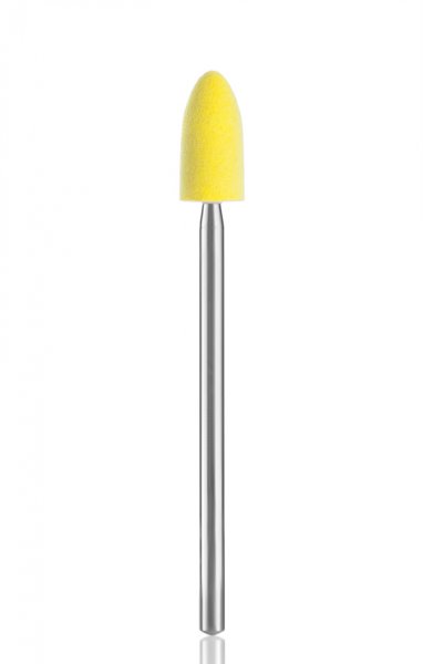Камень карборундовый желтый конус закругленный A11 - фотография. Купить с доставкой в интернет магазине DLX 