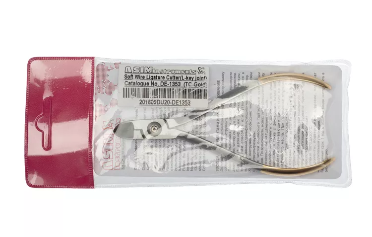 Asim Instruments Кусачки лігатурні для м'якого дроту DE-1353 — Ортодонтичні інструменти — photo 4