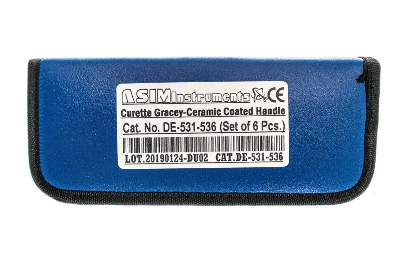 Asim Instruments Кюрета Gracey Mini five набір 6 шт DE-531-536 — Парадонтологічні інструменти — photo 5