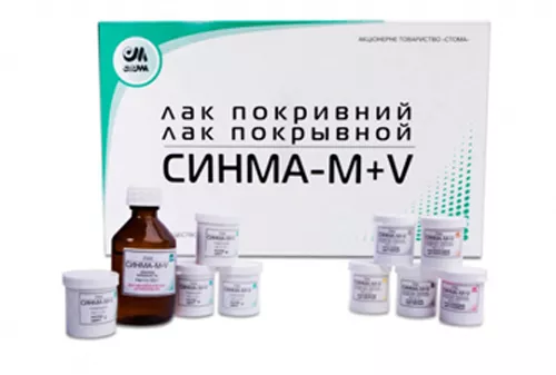 Стома Лак покривний Сінма-M+V — Матеріали зуботехнічні — photo 2
