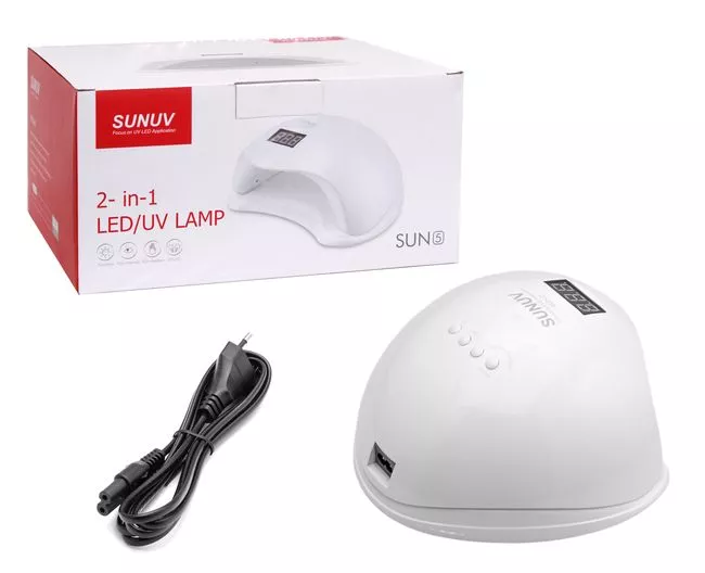 Лампа UV LED для манікюру SUN5 48 Вт — Обладнання для манікюру — photo 6