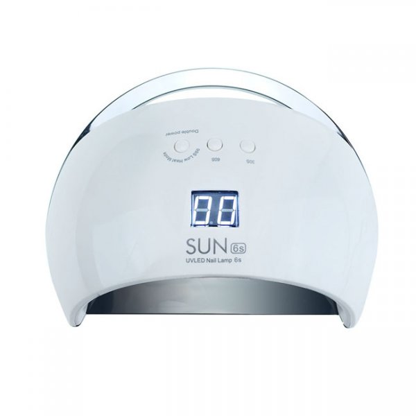 Лампа UV LED для маникюра SUN6S 48 Вт белая - фотография. Купить с доставкой в интернет магазине DLX 