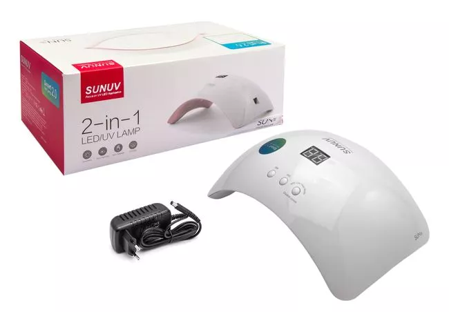 Лампа UV LED для манікюру SUN8 48 Вт — Обладнання для манікюру — photo 5