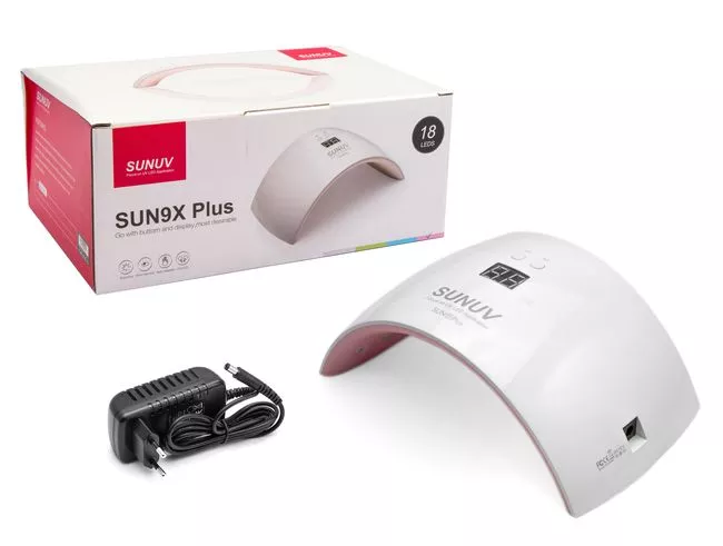 Лампа UV LED для манікюру SUN9X Plus (з дисплеєм) 24 Вт — Обладнання для манікюру — photo 6