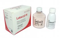 Латакрил-H с прожилками (ярко-розовый) 200 г + 100 мл