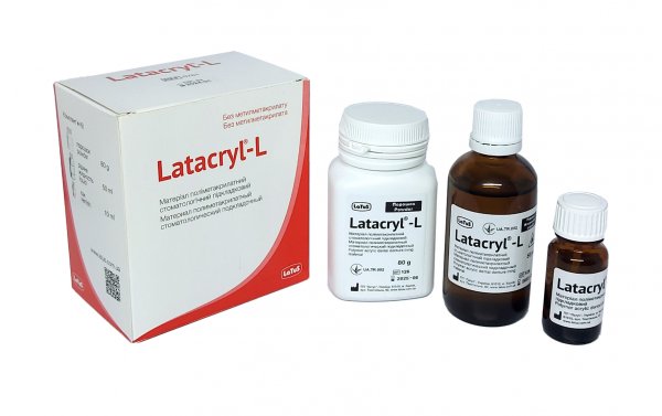 Латакрил-Л (Latacryl-L) 80 г + 50 г + 10 мл - фотография . Купить с доставкой в интернет магазине Dlx.ua.