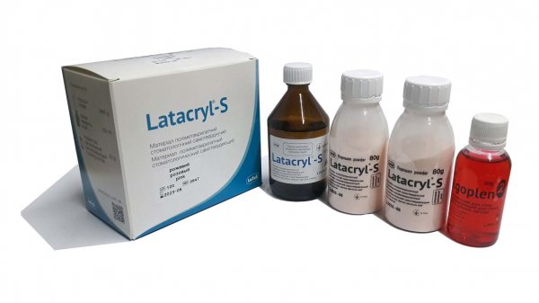Латакрил-S (рожевий) 2 × 80 г + 100 мл + 50 г - фотография . Купить с доставкой в интернет магазине Dlx.ua.