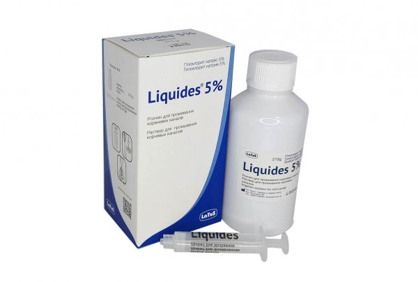 Ліквідез (Liquides) 5% гіпохлорит натрію 215 мл - фото . Купити з доставкою в інтернет магазині Dlx.ua.