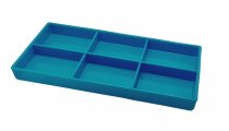 Лоток для інструментів пластиковий, який автоклавуєтьс, 653-20 блакитний
