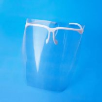 Маска захисна з оправою + 10 щитків Білий