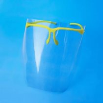 Маска захисна з оправою + 10 щитків Салатовий