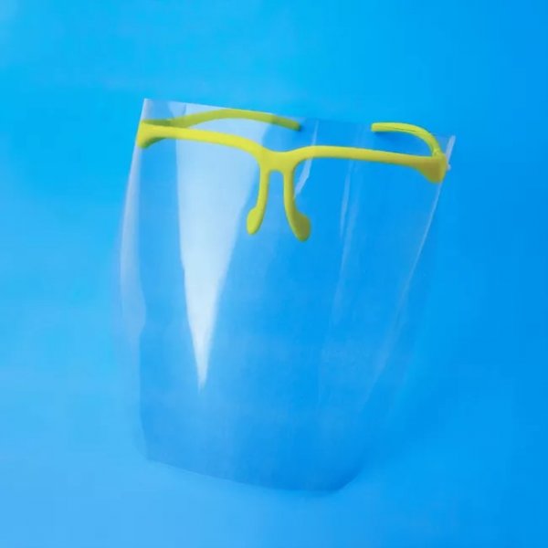 Маска захисна з оправою + 10 щитків Салатовий - фото . Купити з доставкою в інтернет магазині Dlx.ua.