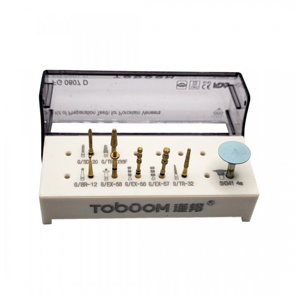 Набір борів для препарування під керамічні вініри FG0807D - фотография . Купить с доставкой в интернет магазине Dlx.ua.