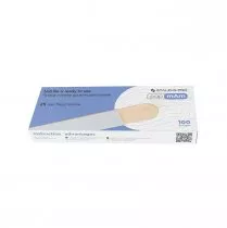 Набор сменных файлов DWCE-22-100/25w на деревянной основе Белые, 100 грит 25 шт
