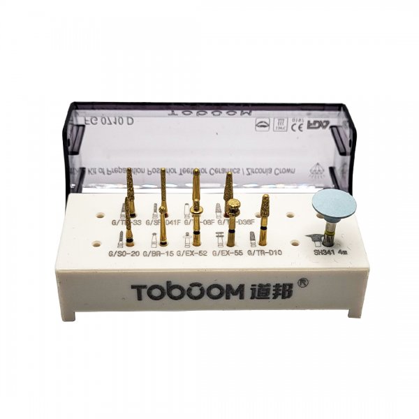 Набір турбінних борів для препарування під кераміку та цирконій POSTERIOR FG0710D - фото . Купити з доставкою в інтернет магазині Dlx.ua.