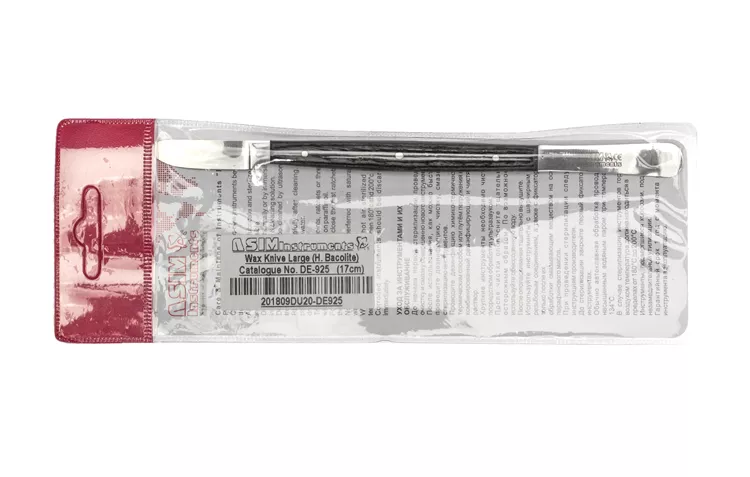 Asim Instruments Ніж для воску Bacolite DE-925 — Зуботехнічні інструменти — photo 5