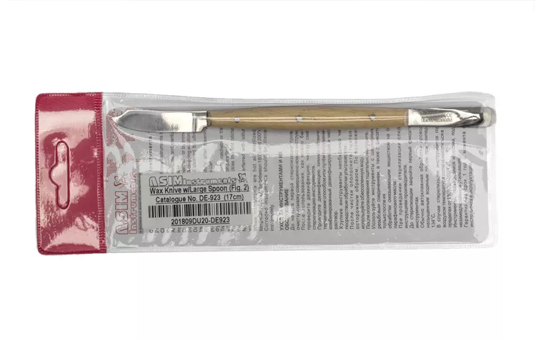 Asim Instruments Ніж для воску з ложкою DE-923 — Зуботехнічні інструменти — photo 5