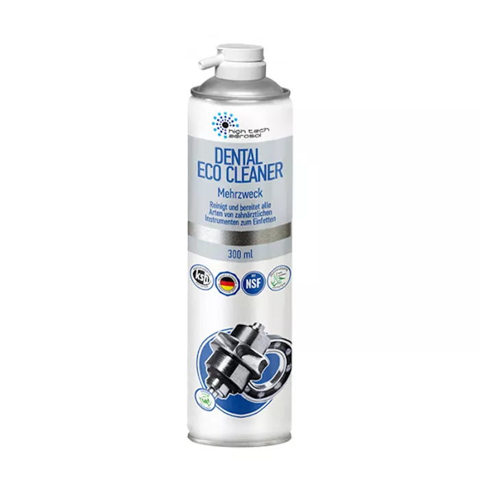 High Tech Aerosol Очищувач спрей для наконечників HTA Dental Eco Cleaner 300 мл — Супутні товари для наконечників — photo 2