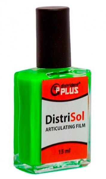 Оклюзійна рідина (Distrisol Articulating Film) 15 мл Зелений - фотография . Купить с доставкой в интернет магазине Dlx.ua.