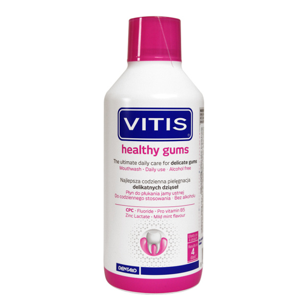 Ополіскувач VITIS HEALTHY GUMS 500 мл - фотография . Купить с доставкой в интернет магазине Dlx.ua.