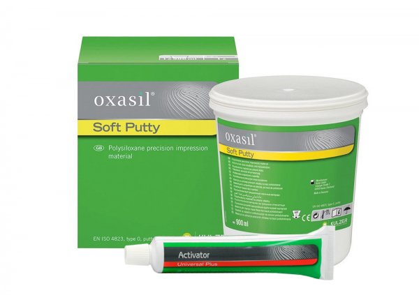 Oxasil Soft Putty (Оксасіл Софт) 900 мл + Oxasil Activator (Оксасіл активатор) паста 60 мл - фото . Купити з доставкою в інтернет магазині Dlx.ua.