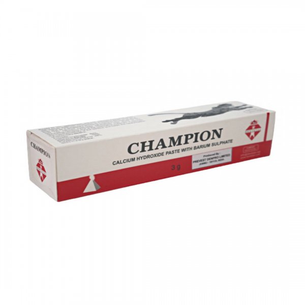 Паста гідроксид кальцію без йодоформу Champion 3 г - фотография . Купить с доставкой в интернет магазине Dlx.ua.