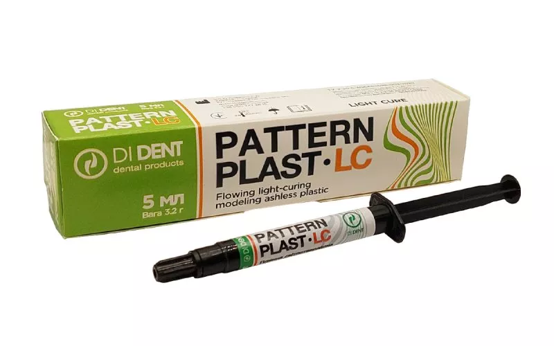 DIDENT Patternplast LC (ПатернПласт ЛЦ) 5 мл — Матеріали зуботехнічні — photo 2