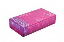 Рукавички нітрилові Blossom 50 пар ліловий