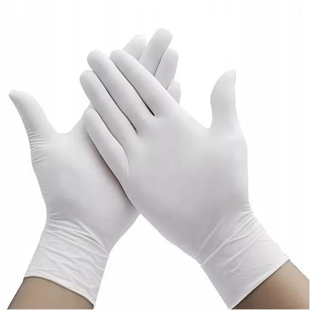 Mercator Medical Рукавички нітрилові Nitrylex білі 50 пар — Засоби захисту — photo 3