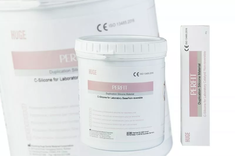 HUGE PERFIT C-Silicone Duplication Silicone Material (ПЕРФІТ ) 2 кг + 40 г — Матеріали ортопедичні — photo 2