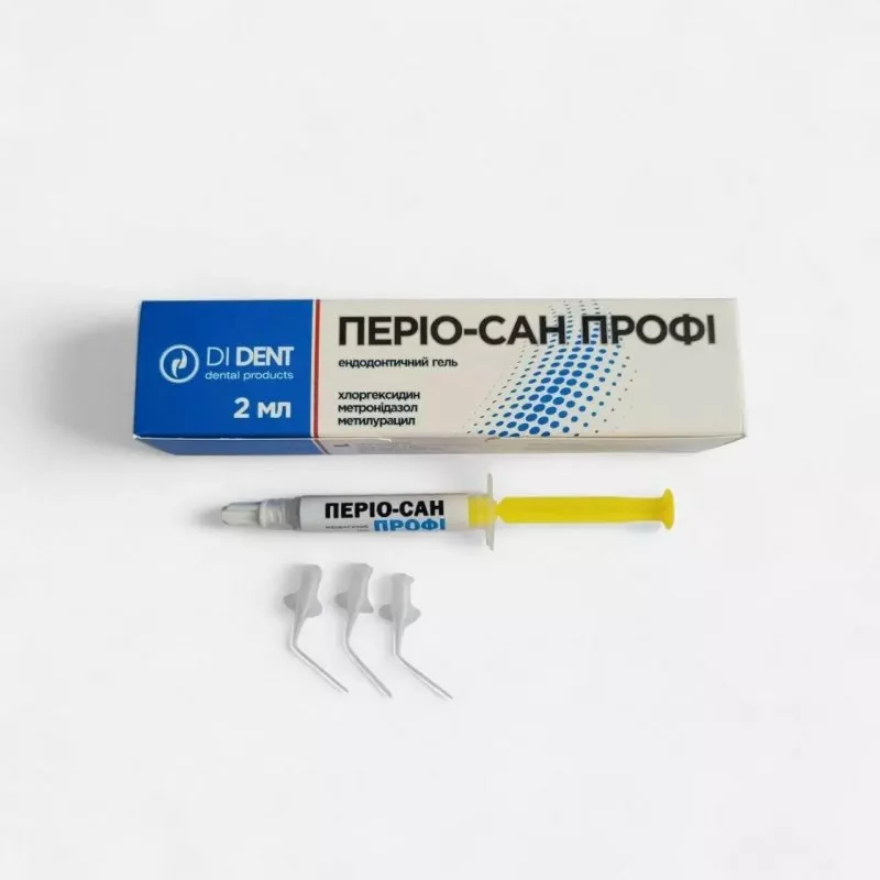 DIDENT Періо-Сан Профі ендодонтичний гель тм ДіДент — Матеріали ортопедичні — photo 2