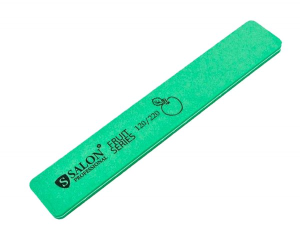 Пилка-шліфовка SALON пряма 120/220 - фотография . Купить с доставкой в интернет магазине Dlx.ua.