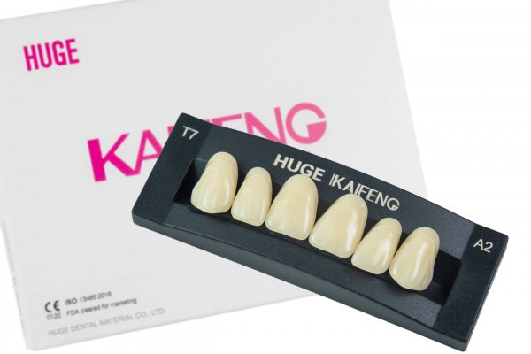 Планка передніх верхніх зубів Kaifeng фасон S - Квадратний 6 шт - фото . Купити з доставкою в інтернет магазині Dlx.ua.