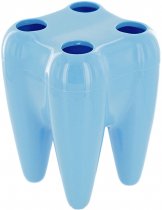 Подставка YS-015 (для зубных щеток) голубая
