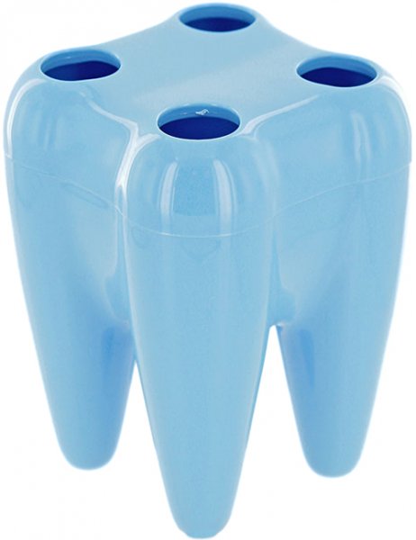 Подставка YS-015 (для зубных щеток) голубая - фотография. Купить с доставкой в интернет магазине DLX 