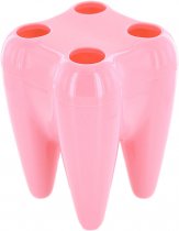 Підставка YS-015 (для зубних щіток) рожева