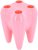 Подставка YS-015 (для зубных щеток) розовая