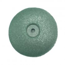 Полировщик резиновый для металла зеленый линза 5 штук RF0123